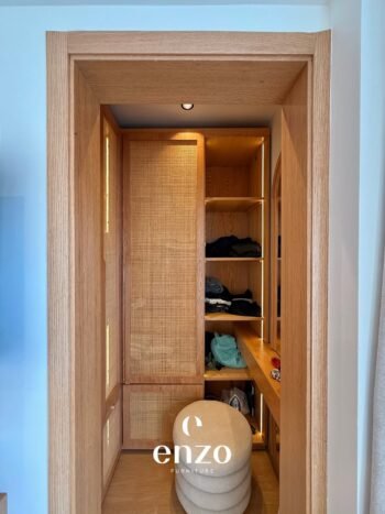 Enzo Wooden Wardrobe